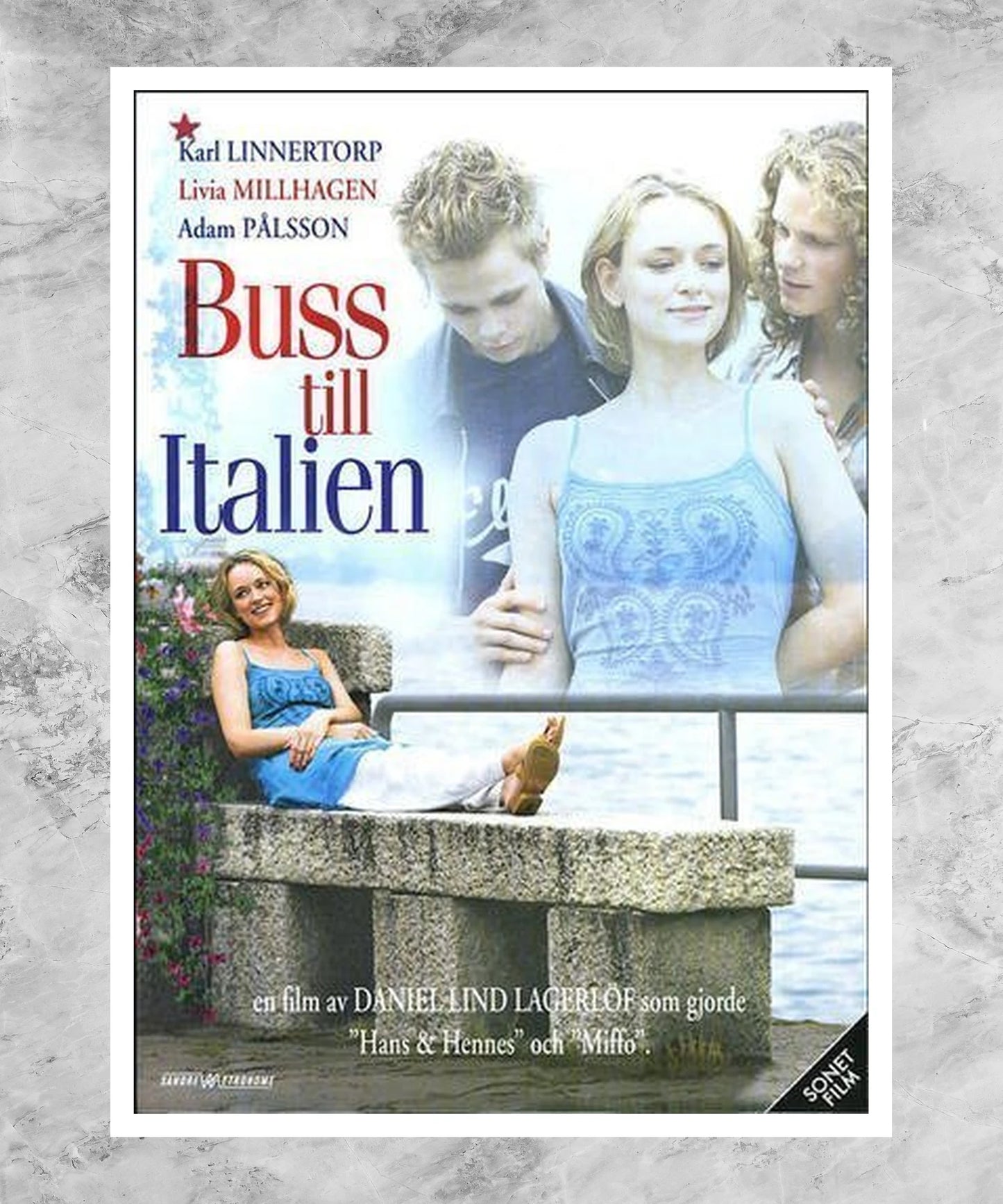 Buss till Italien Poster
