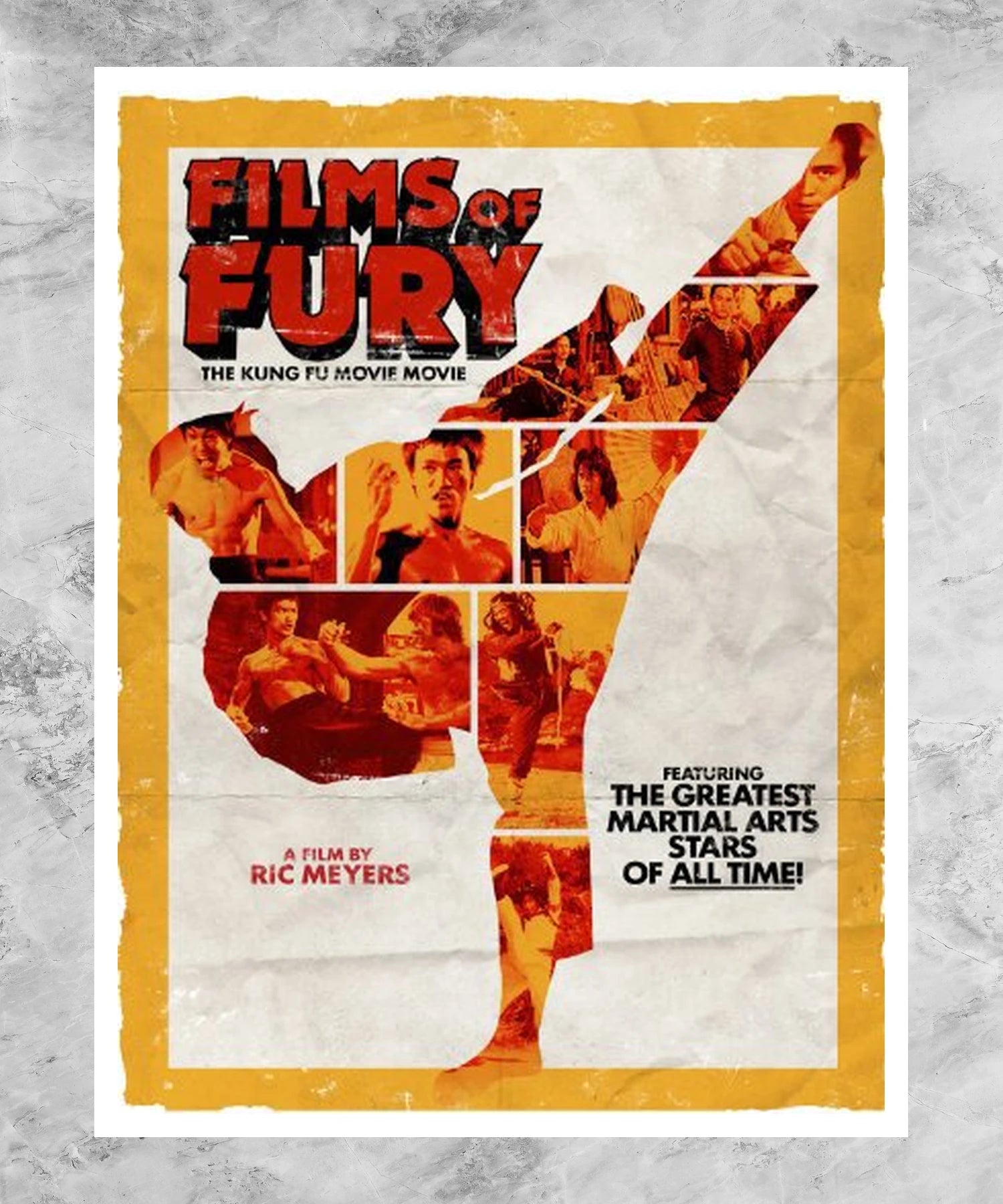 Films of Fury: The Kung Fu Movie Movie Poster
