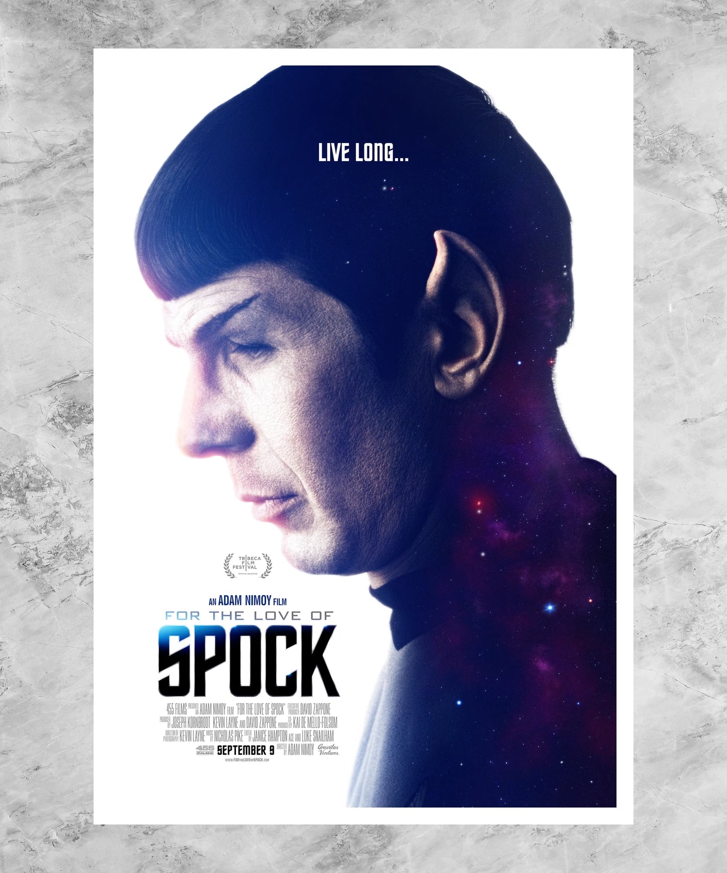 For the Love of Spock Poster