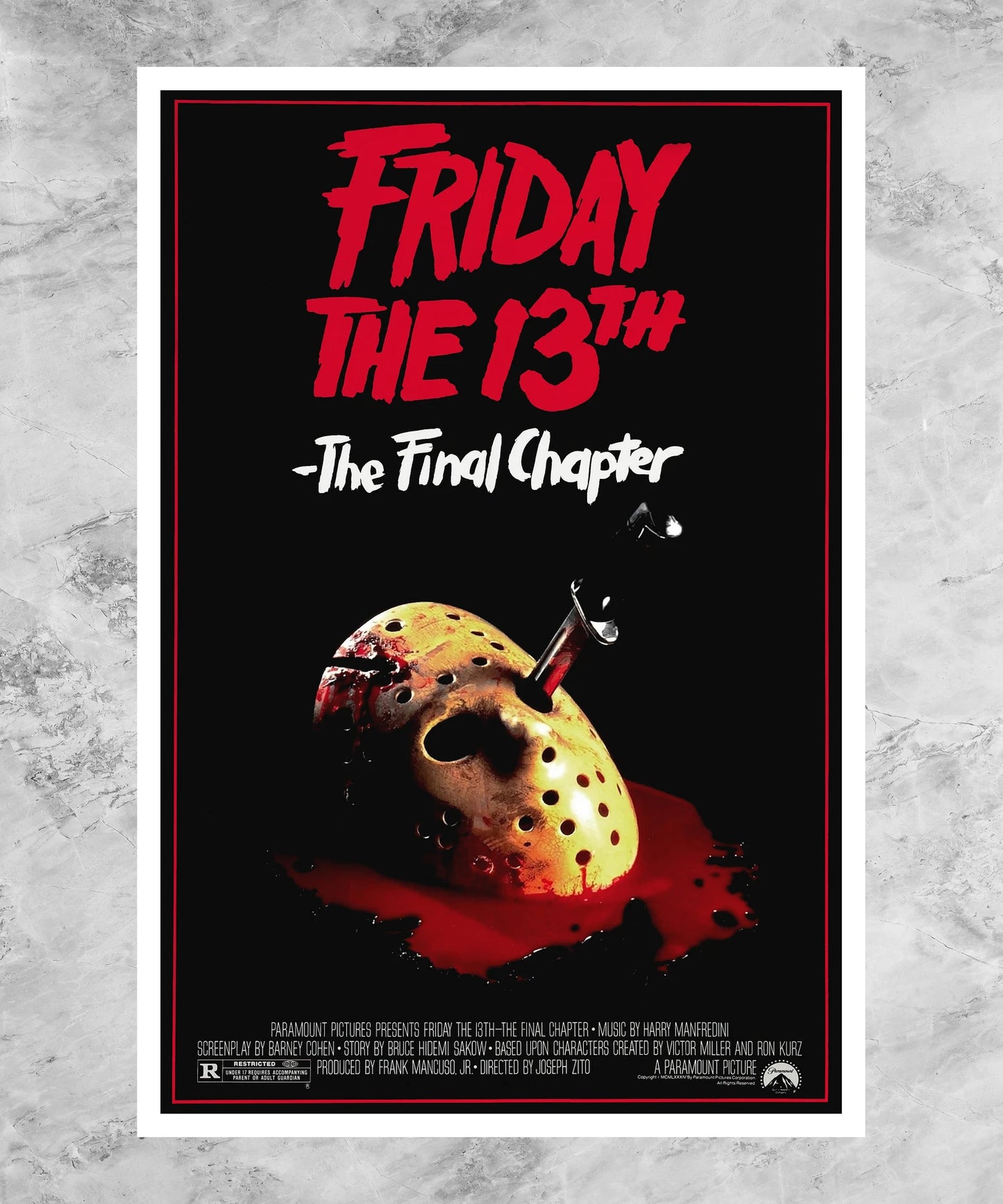 Friday the 13th: The Final Chapter Poster