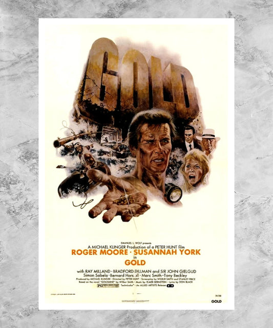 Gold Poster