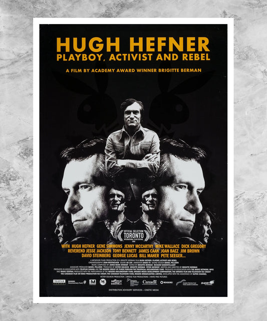 Hugh Hefner: Playboy, Activist and Rebel Poster
