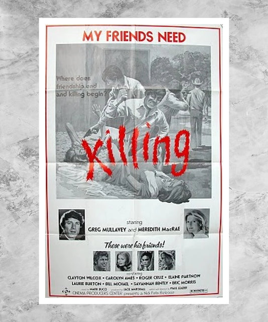 My Friends Need Killing Poster