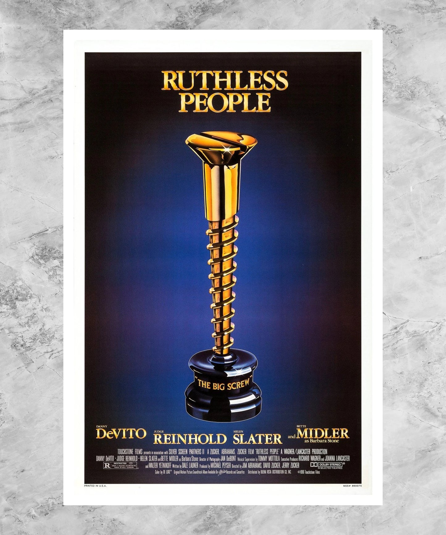Ruthless People Poster