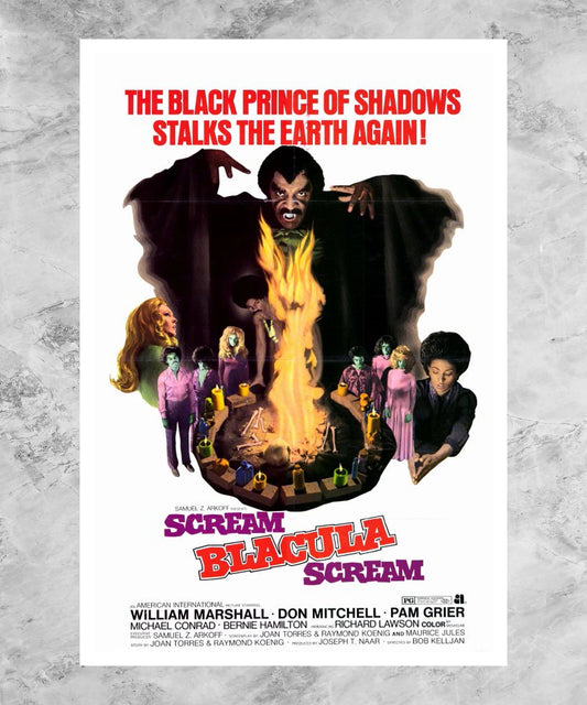 Scream Blacula Scream Poster