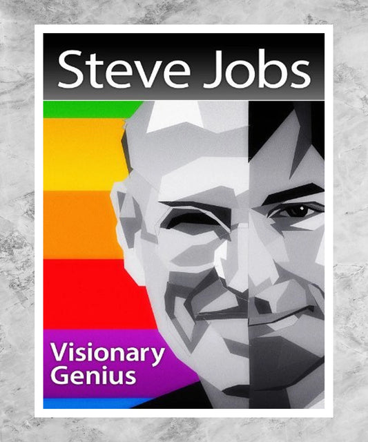 Steve Jobs: Visionary Genius Poster