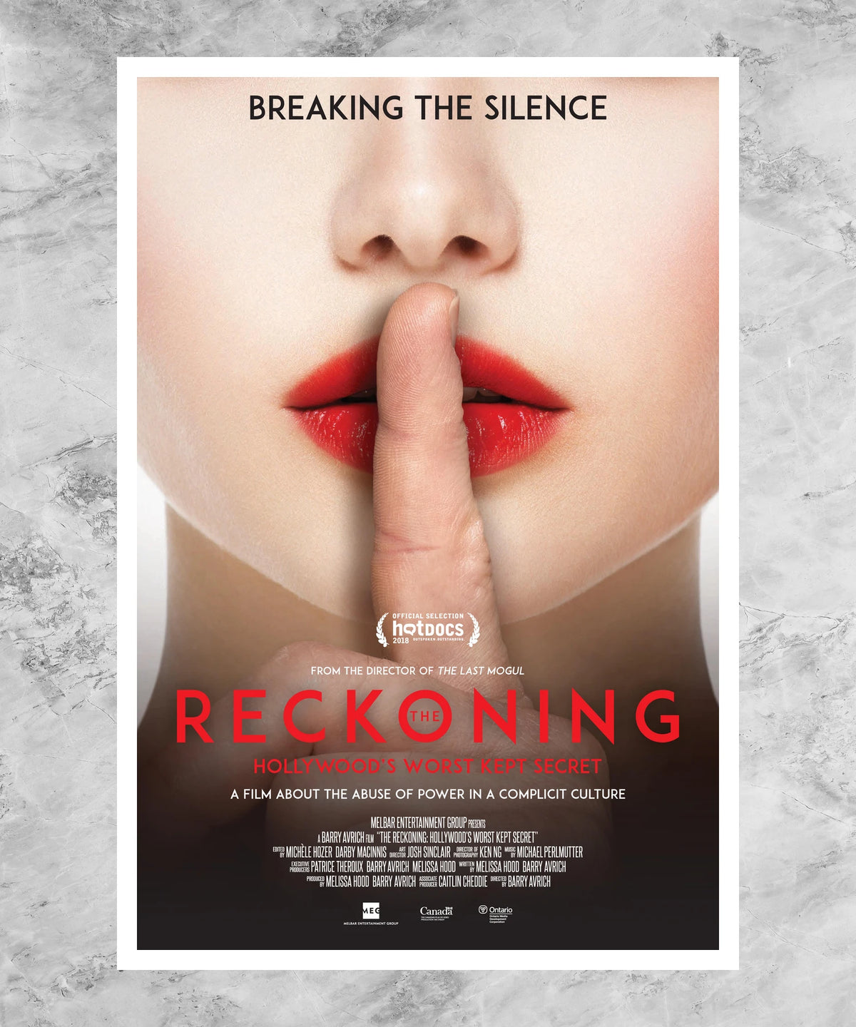 The Reckoning: Hollywood's Worst Kept Secret Poster