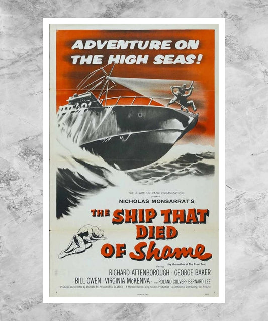 The Ship That Died of Shame Poster