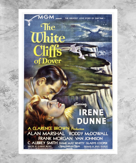 The White Cliffs of Dover Poster